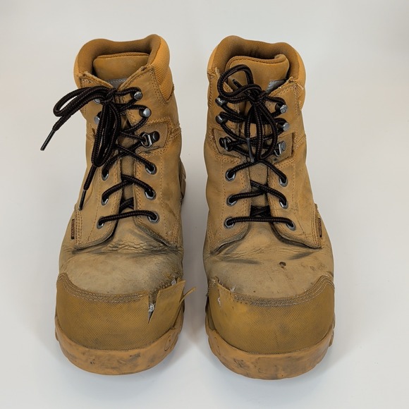 Carhartt Waterproof Steel‎ Toe Work Boots Mens Size 10.5 Tan CMF6356 EH main image 7